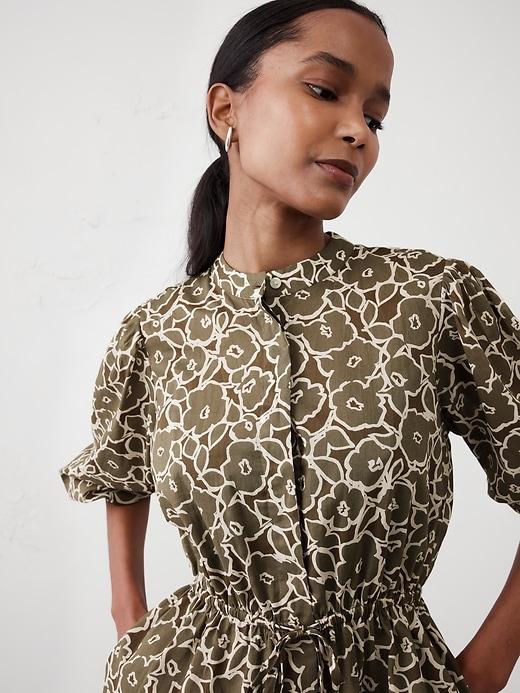 Voile Mini Shirtdress Product Image