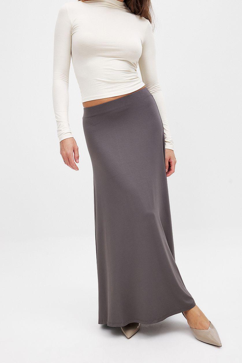 Soft Line Flowy Maxi Skirt Product Image