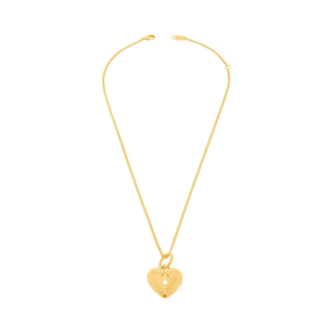 Women's Amour Heart Necklace  in Gold Product Image