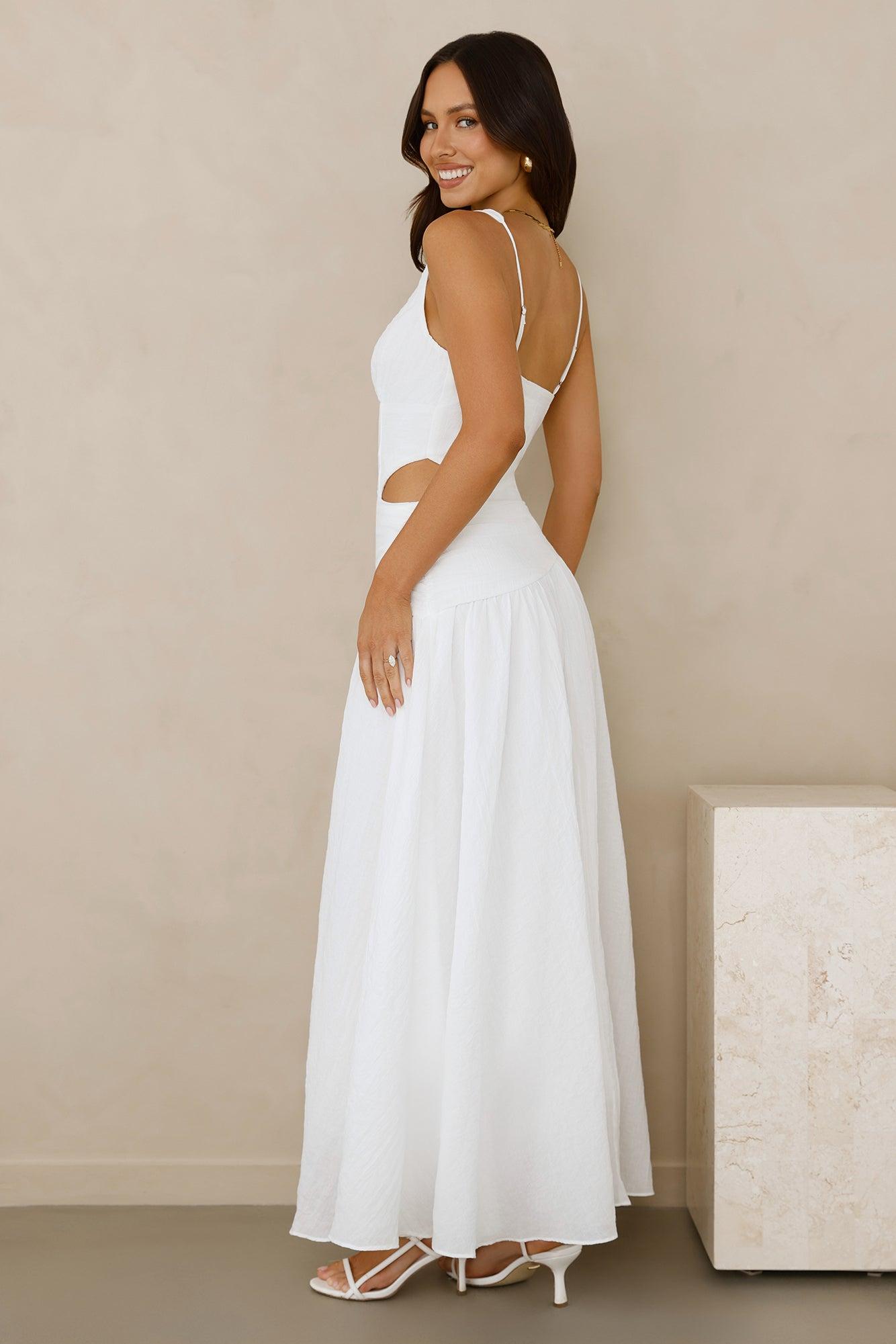 Ballet Babe Maxi Dress White Product Image