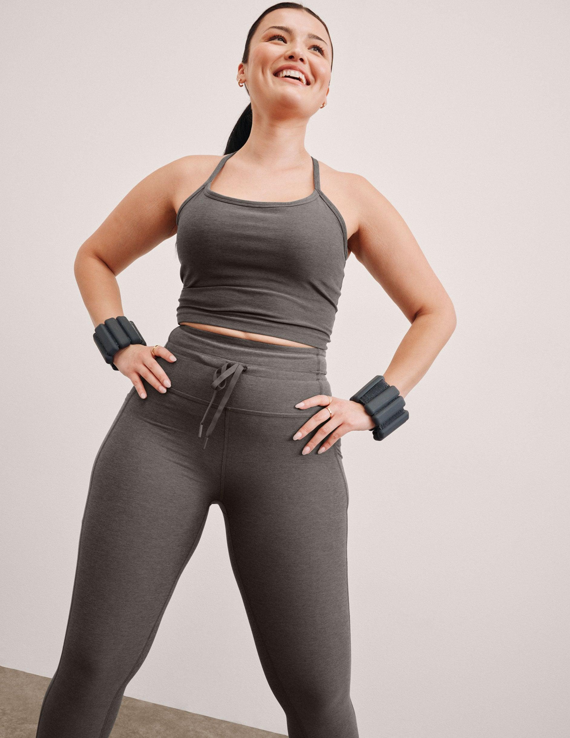 Spacedye Slim Racerback Cropped Tank Product Image