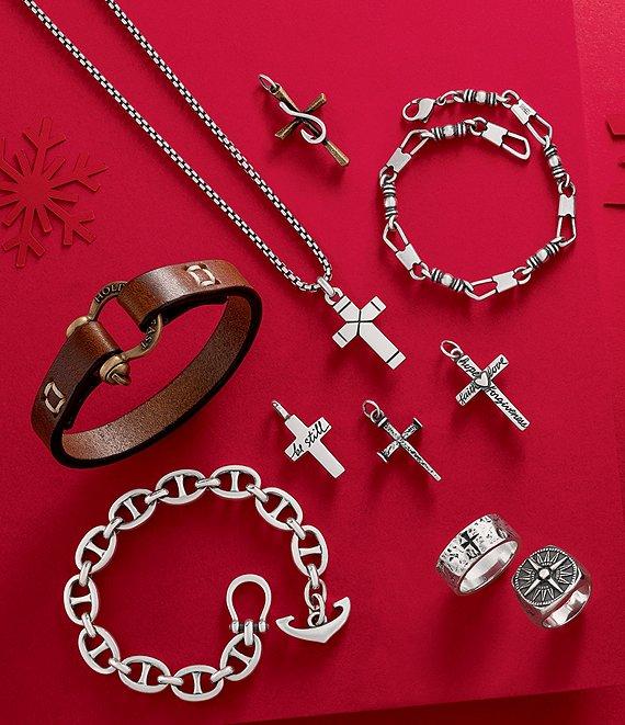 James Avery Nail Cross Sterling Silver Pendant Charm Product Image