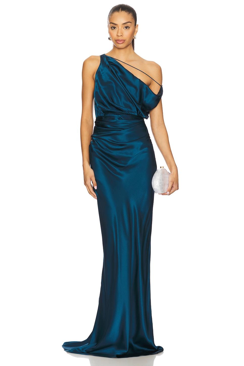 Strapped Off Shoulder Gown The Sei Product Image