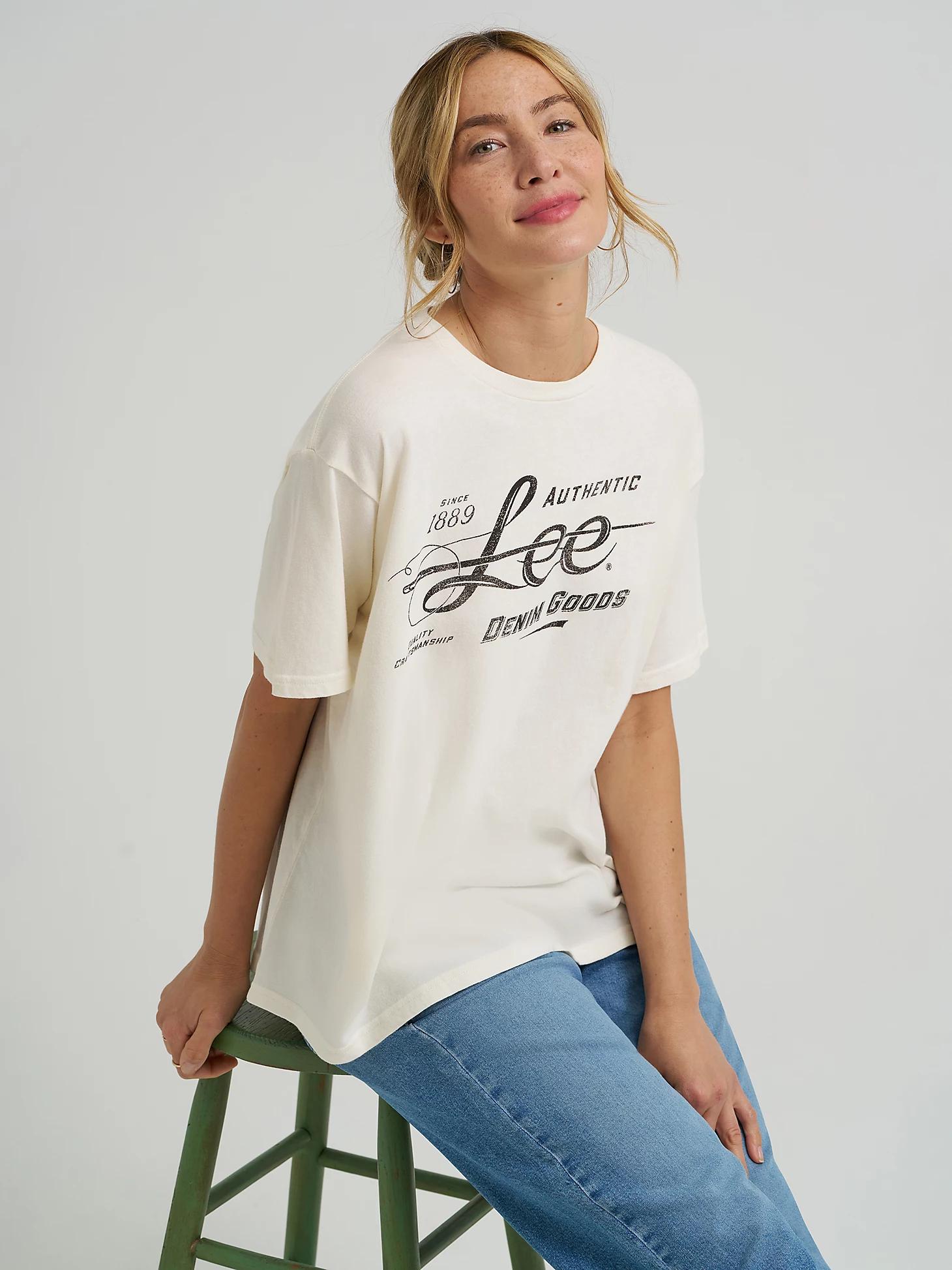 Women's Denim Goods Graphic Tee | Women's Tops & Tees | Lee® Product Image
