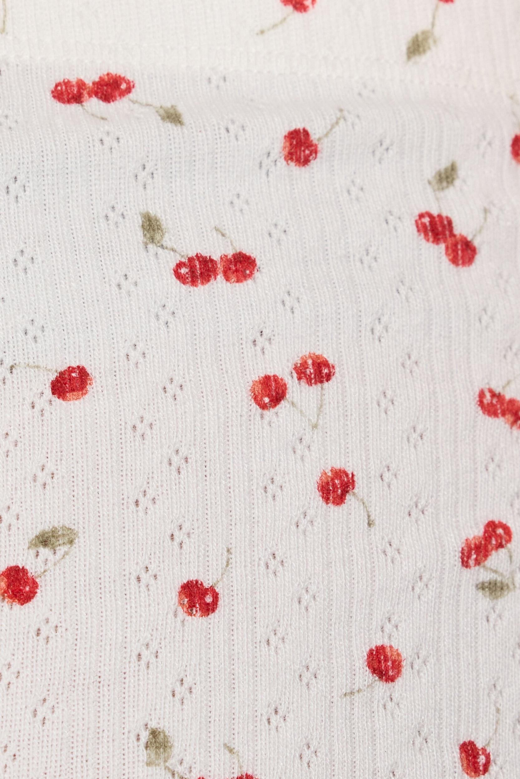 Tiny Pointelle Lettuce Edge Shorts Product Image