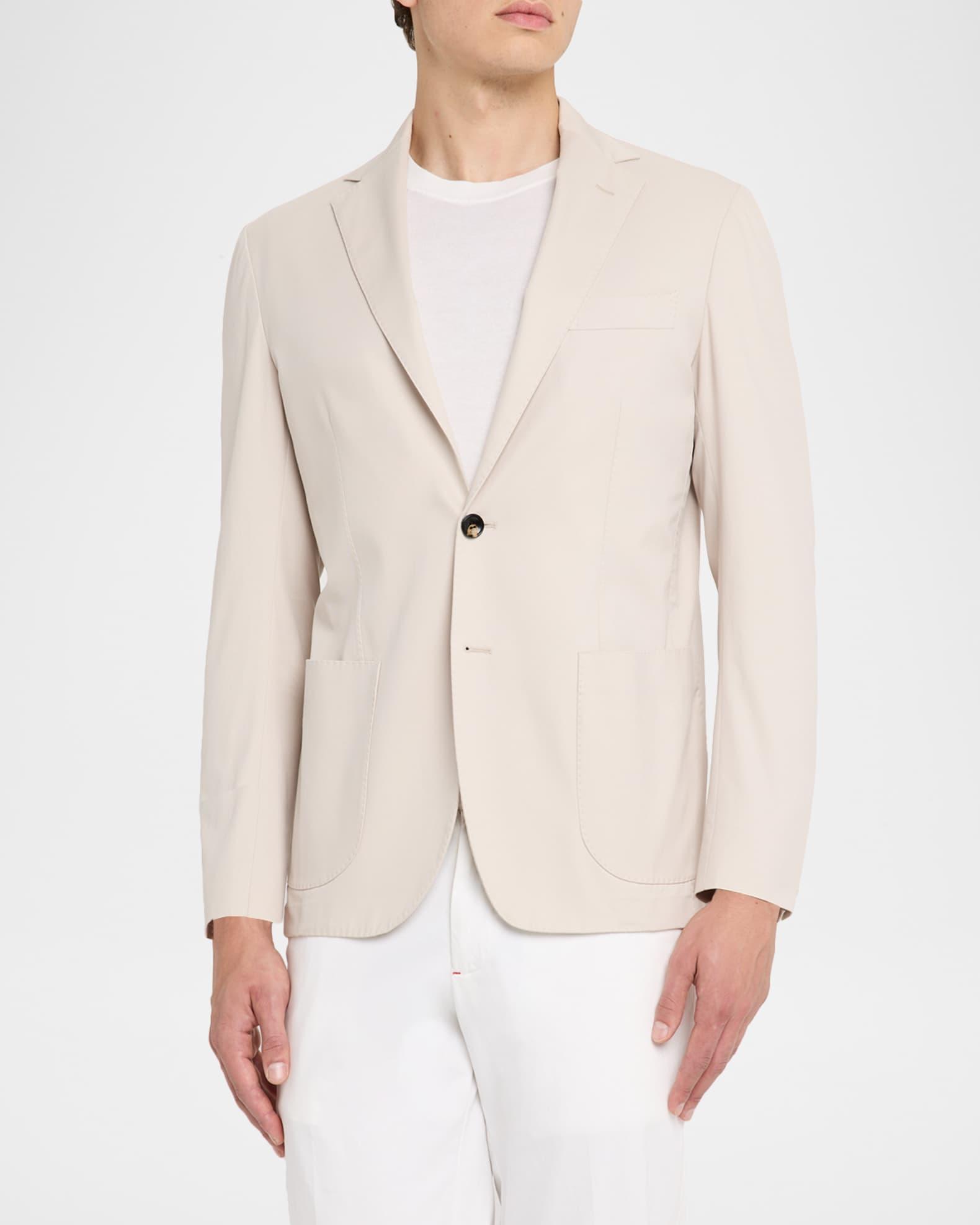 Men's Cotton-Stretch Single-Breasted Sport Coat Product Image