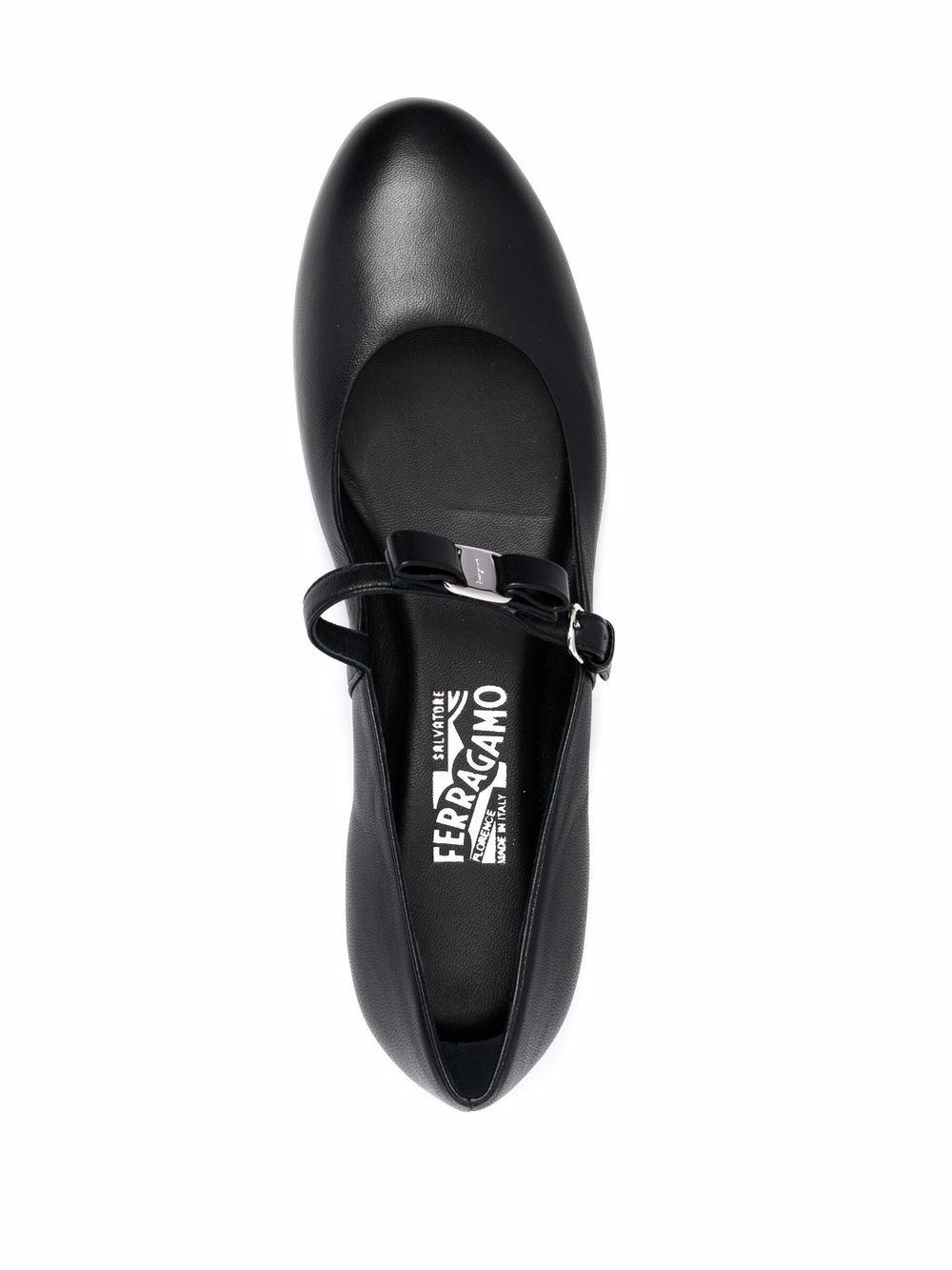 Lizz leather ballerina shoes Product Image