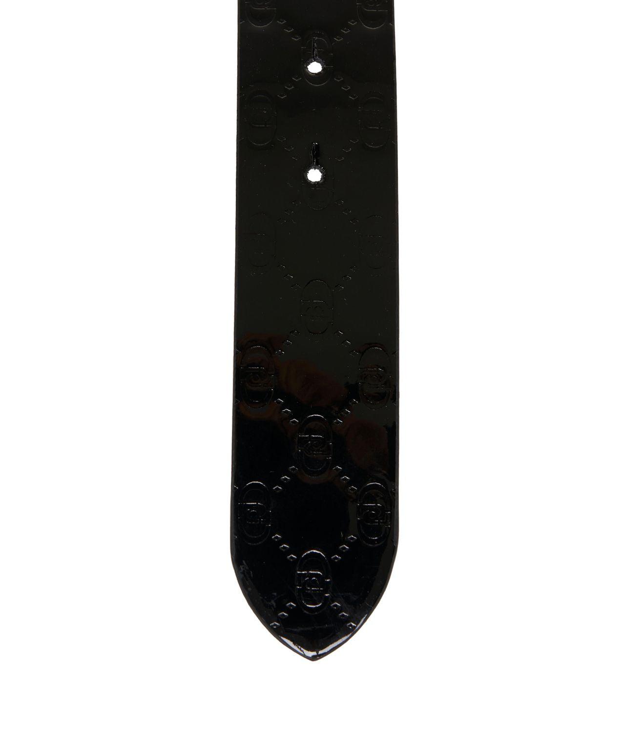 Varnished belt with monogram Product Image