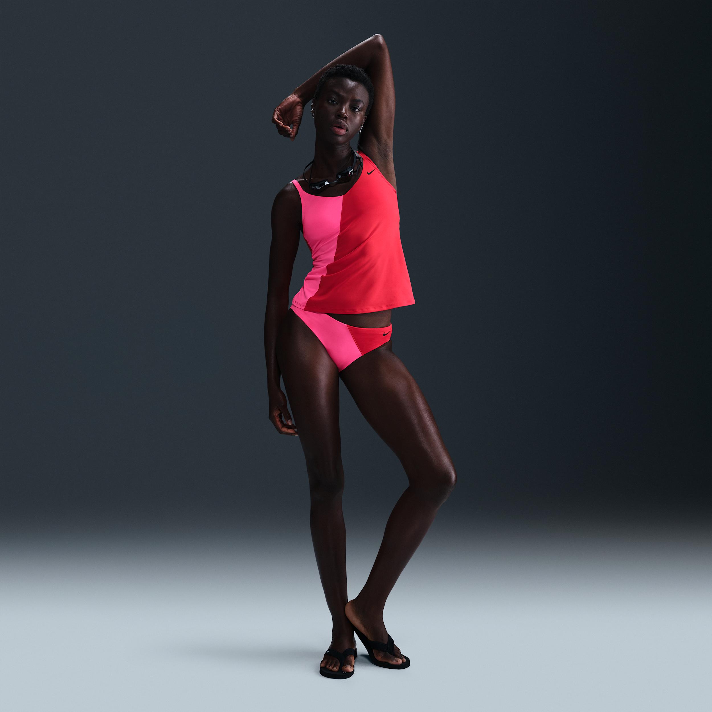 Nike Womens Swim V-Neck Tank Topini | NESSF295-614 Product Image