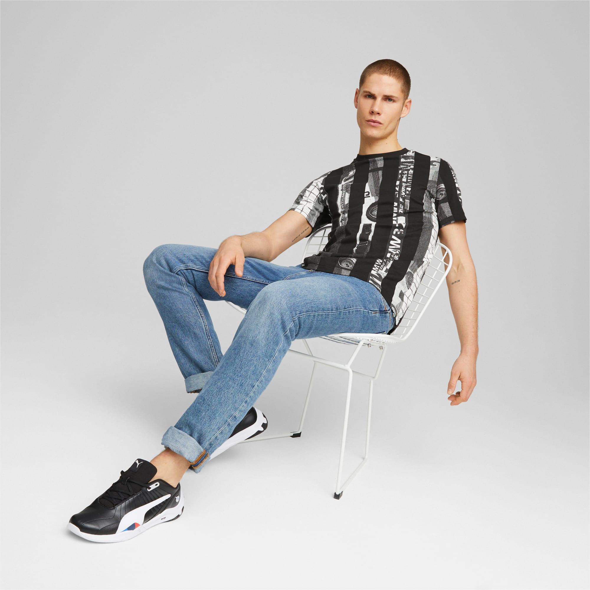 BMW M Motorsport Men's Striped Tee Product Image