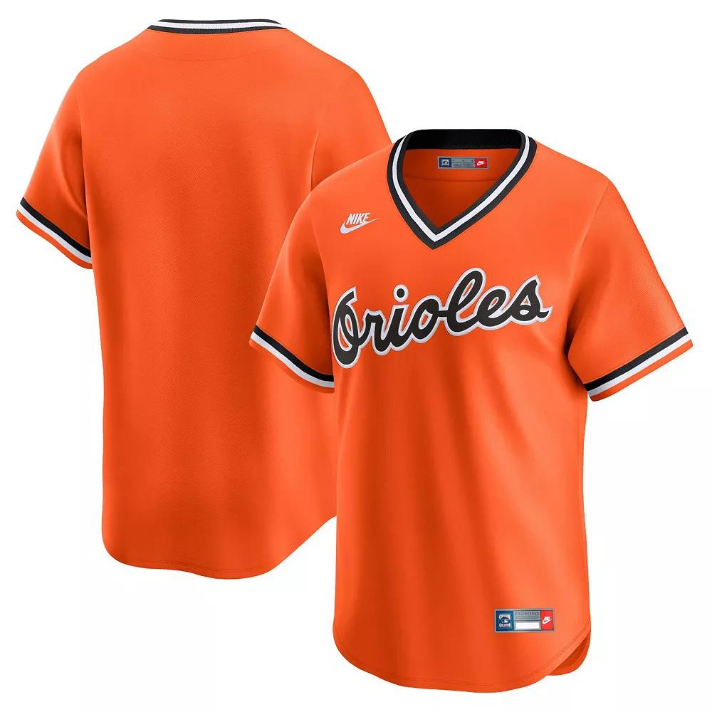 Men's Nike Orange Baltimore Orioles Cooperstown Collection Limited Jersey,  Product Image