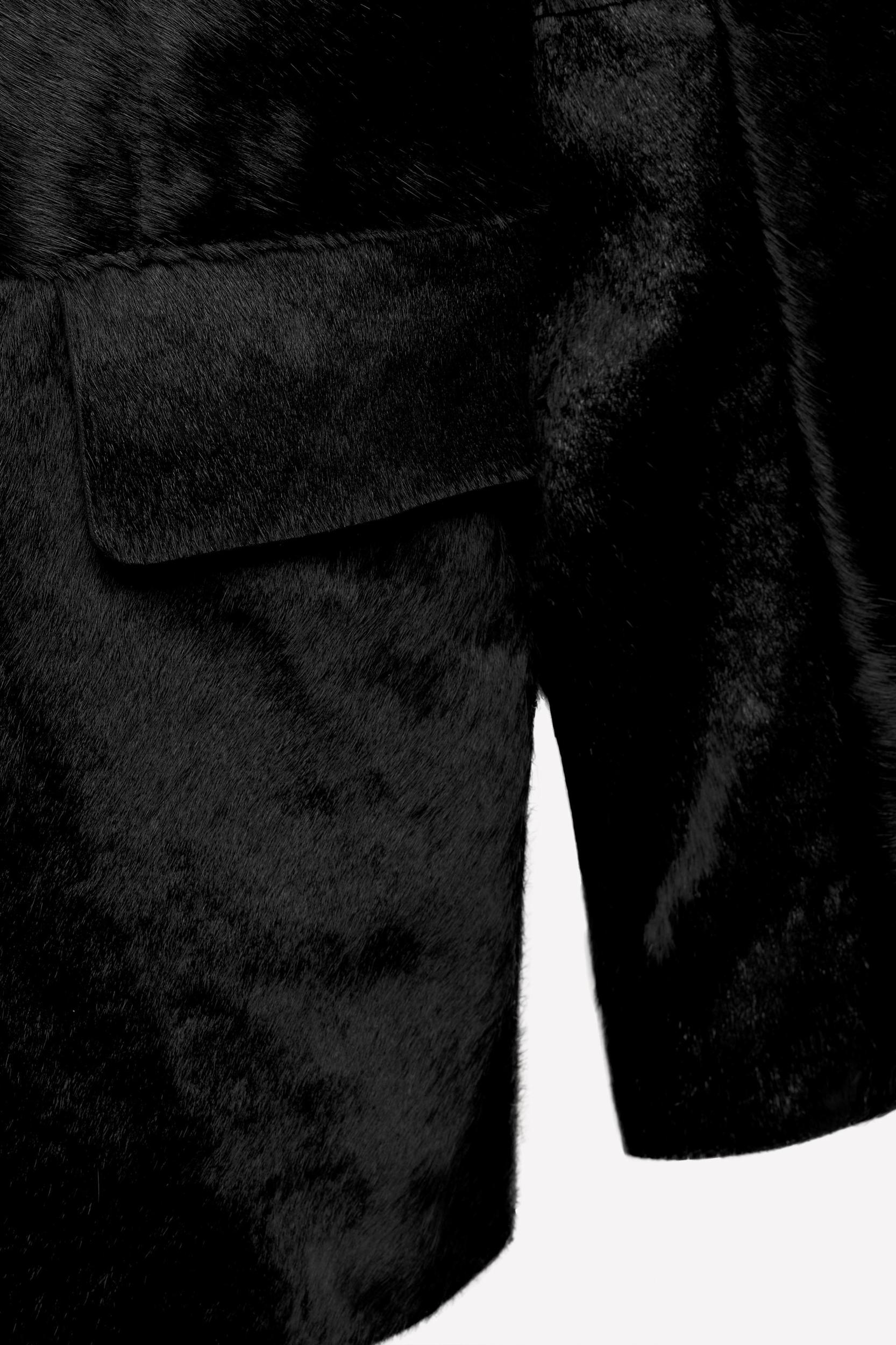 LEATHER FUR BLAZER LUDOVIC DE SAINT SERNIN x ZARA Product Image