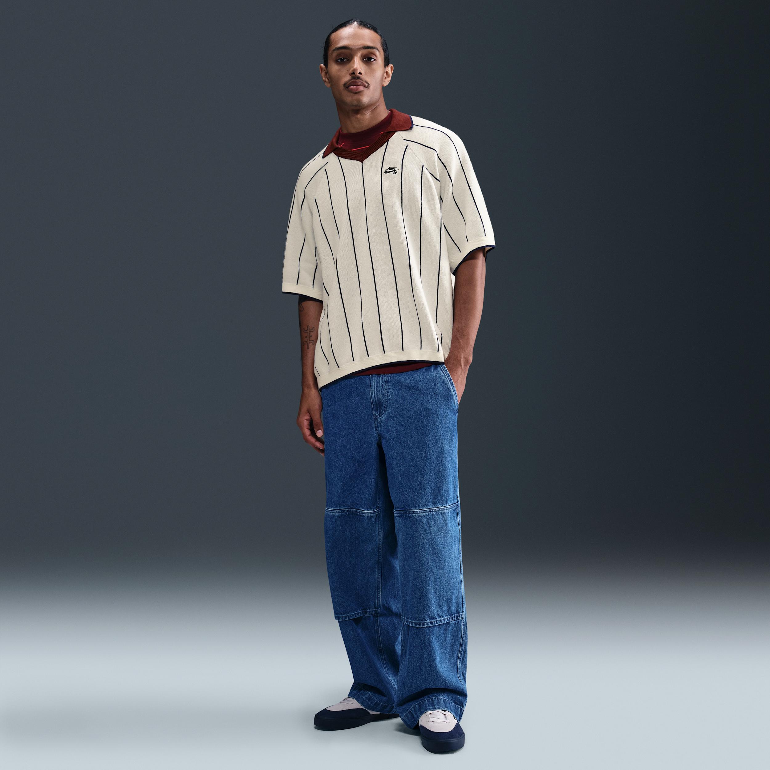 Nike SB Short-Sleeved Polo Skate Sweater Product Image