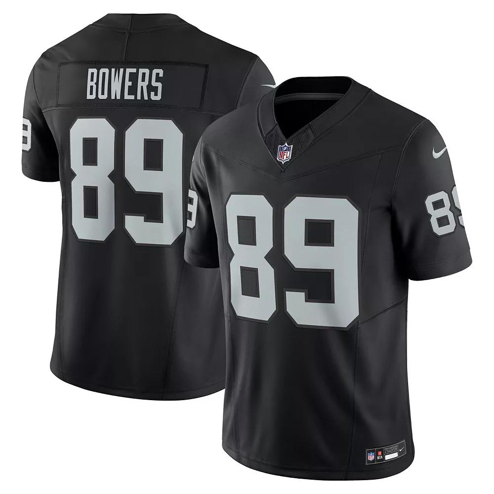 Men's Nike Brock Bowers Black Las Vegas Raiders Team Vapor F.U.S.E. Limited Jersey, Size: Small, Lvr Black Product Image