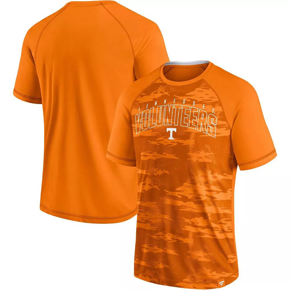 Men's Fanatics Branded Tennessee Orange Tennessee Volunteers Arch Outline Raglan T-Shirt,  Product Image