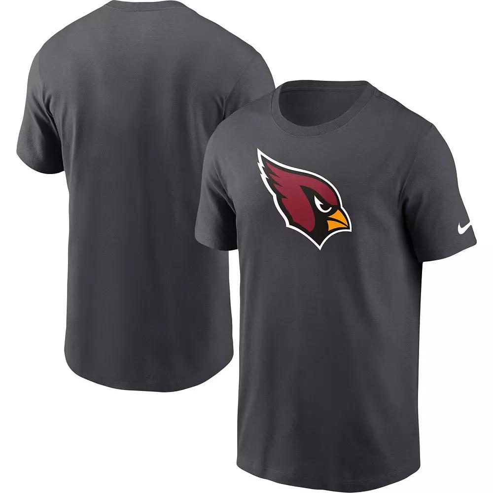 Men's Nike Charcoal Arizona Cardinals Primary Logo T-Shirt,  Product Image