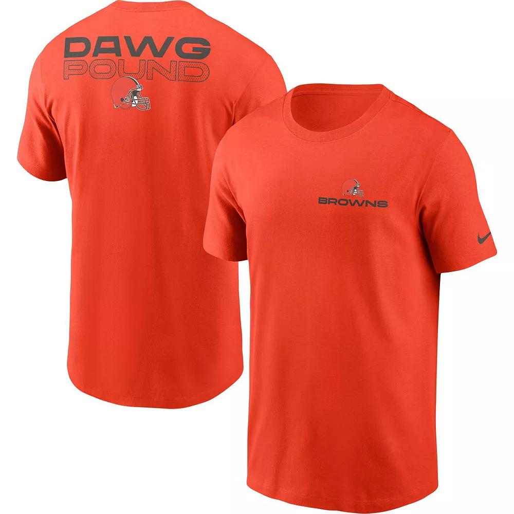 Men's Nike Orange Cleveland Browns Local Phrase T-Shirt,  Product Image