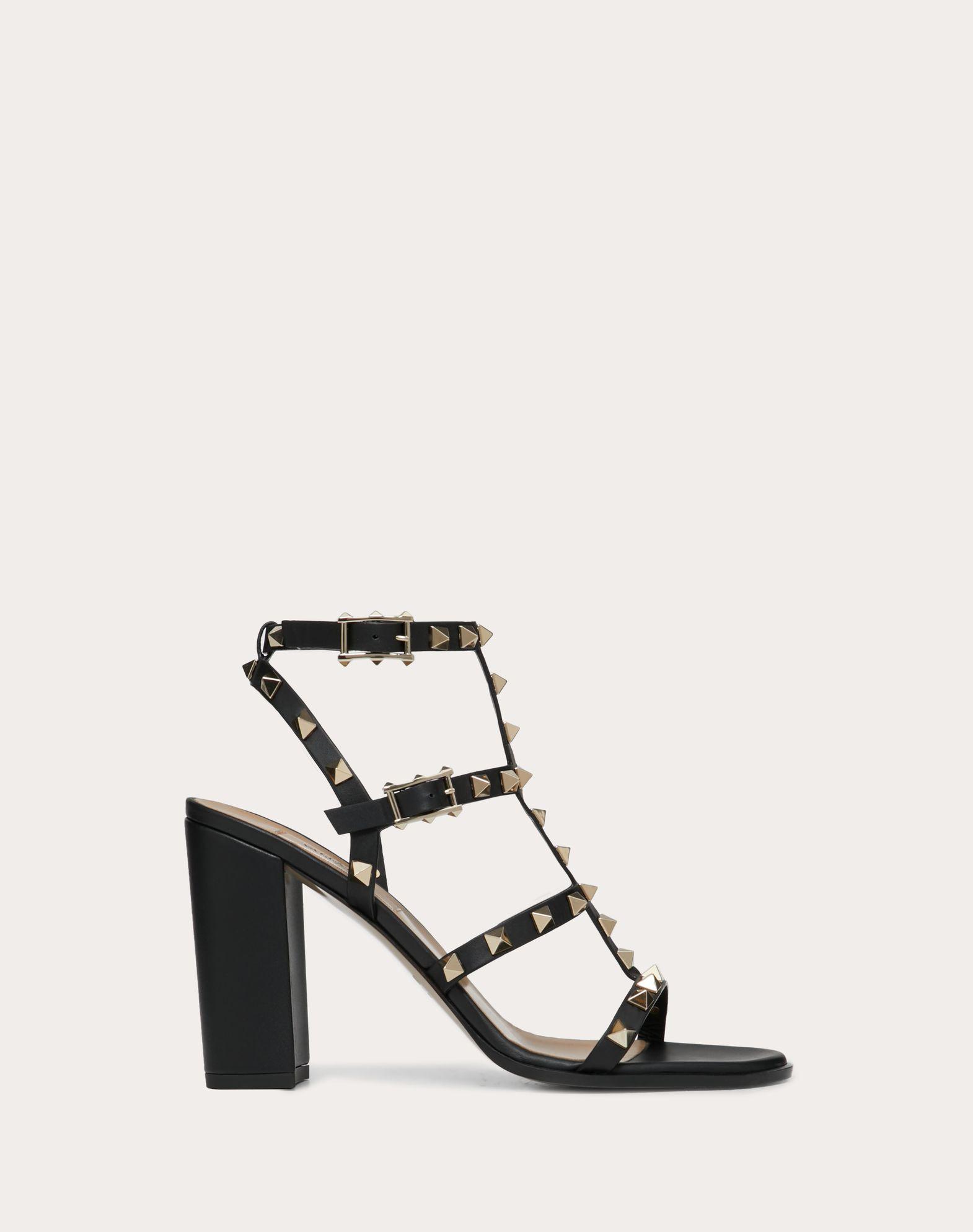 Rockstud Ankle Strap Sandal 90 Mm Product Image