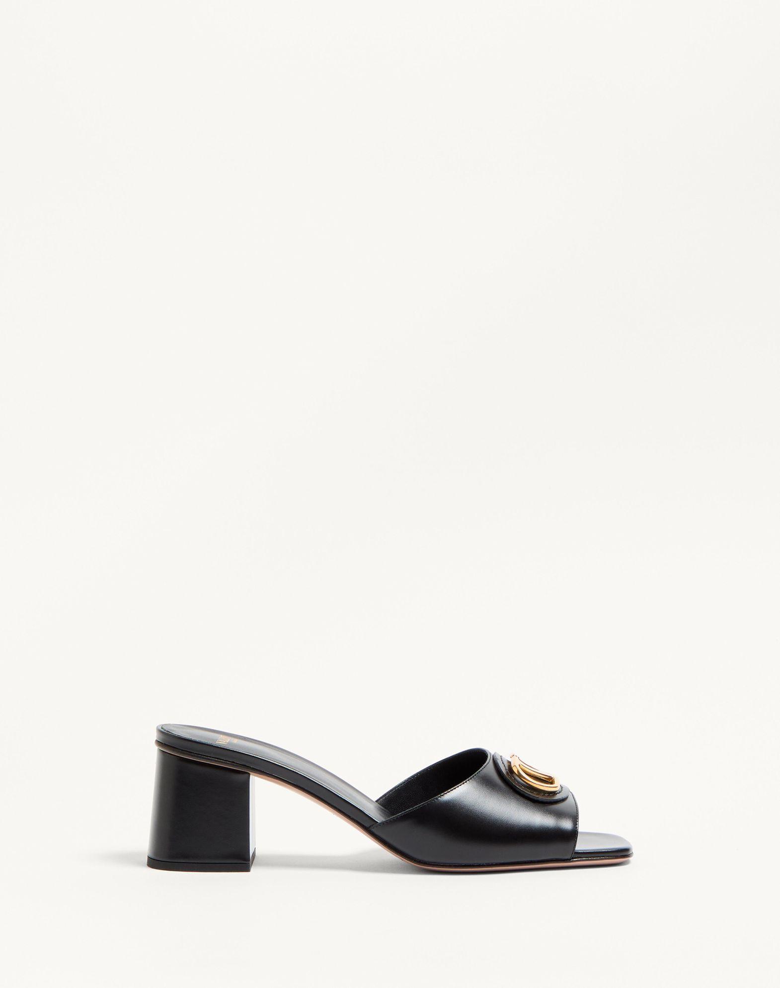 Vlogo Signature Slide Sandal In Calfskin 60Mm Product Image