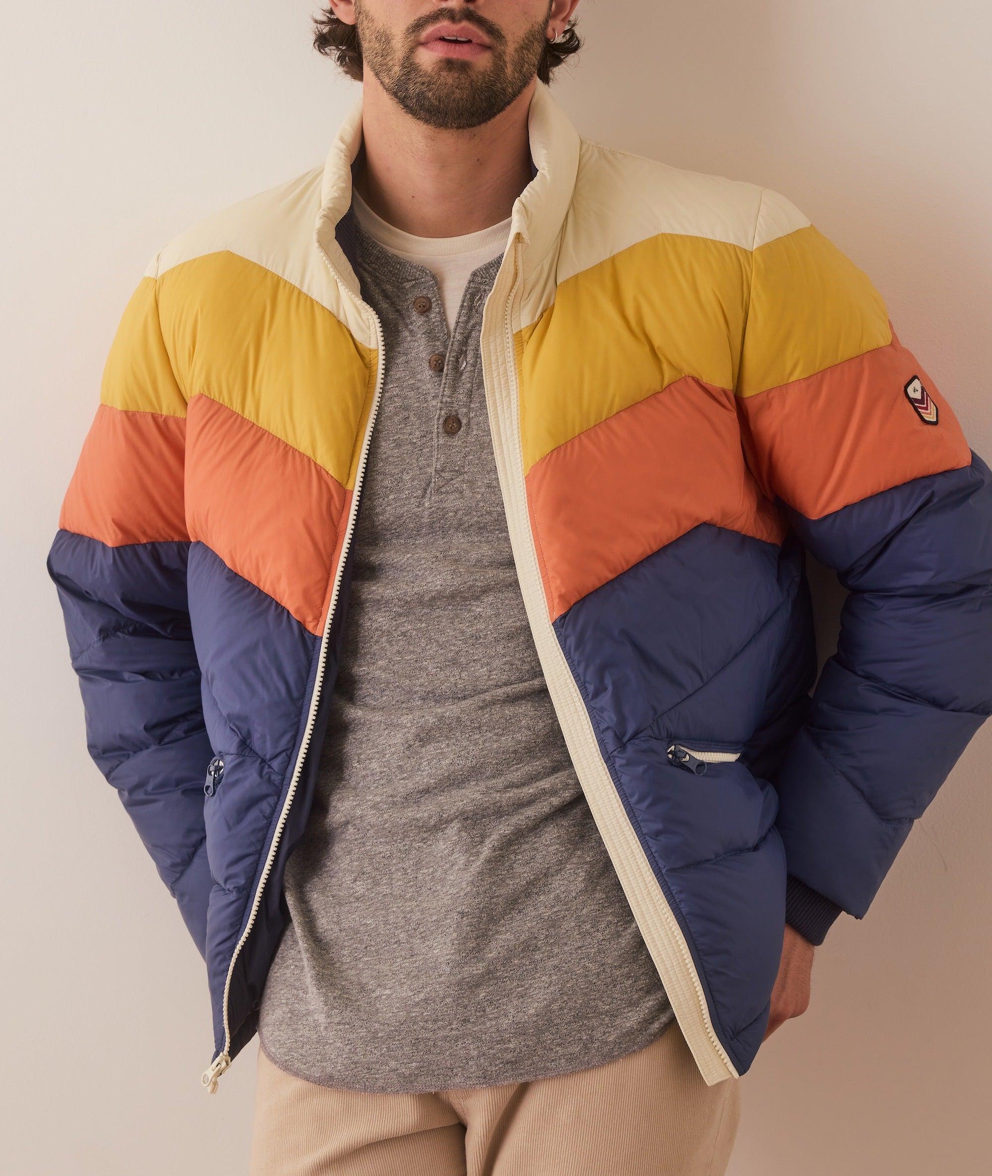 Colorblock Puffer Jacket Product Image