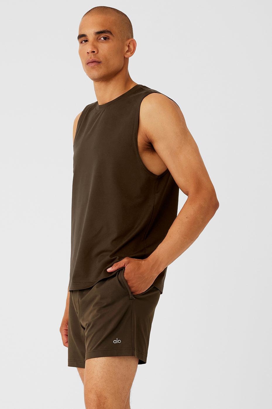 Conquer Muscle Tank - Espresso Male Product Image