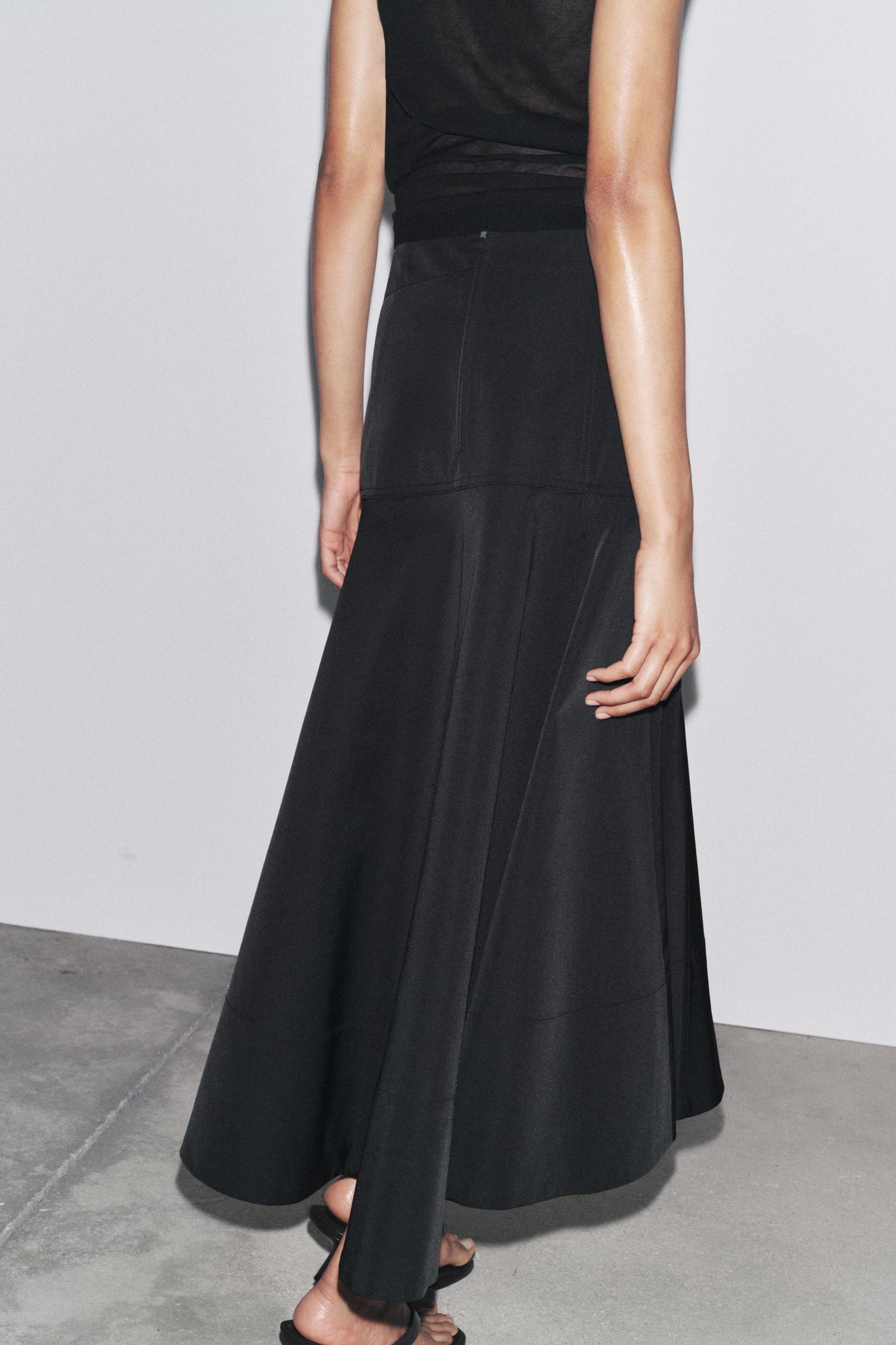 ZW COLLECTION MIDI FLARED SKIRT Product Image