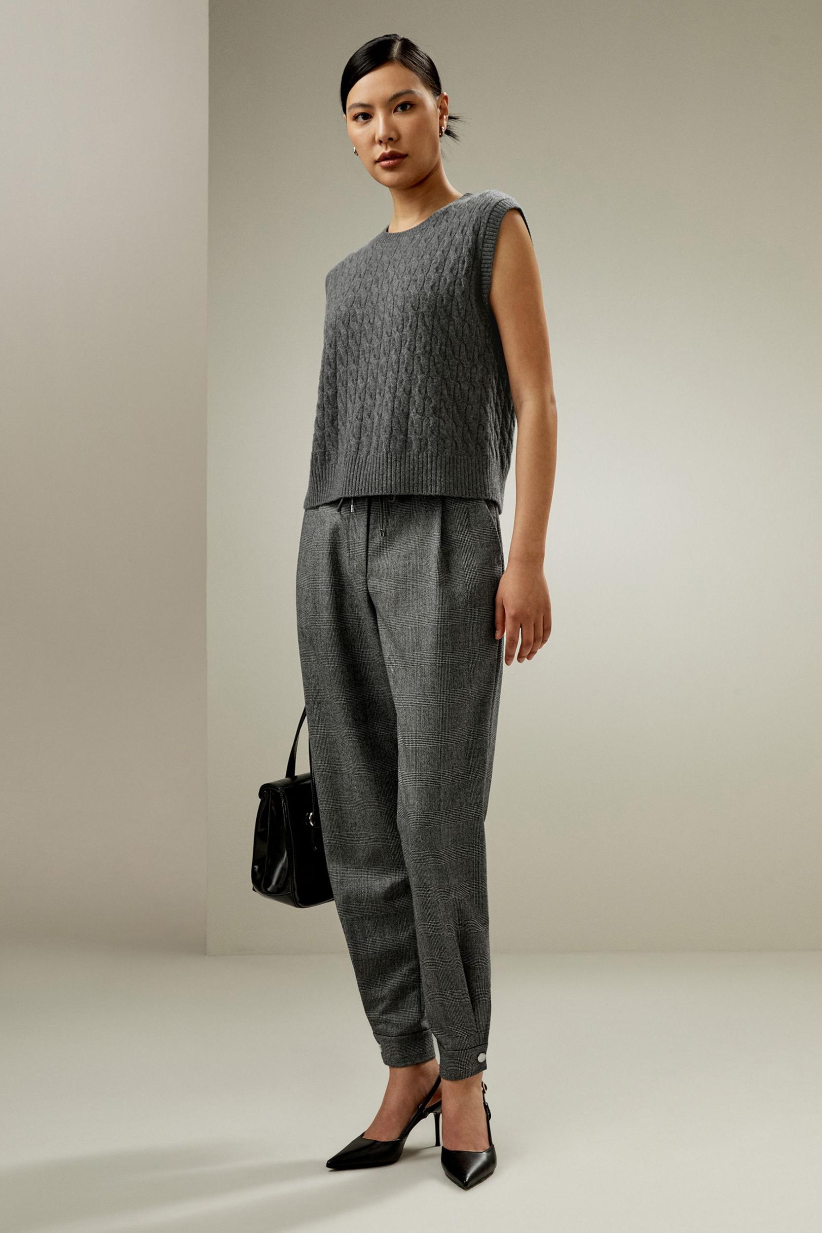 Glen Flex Worsted Trousers Product Image