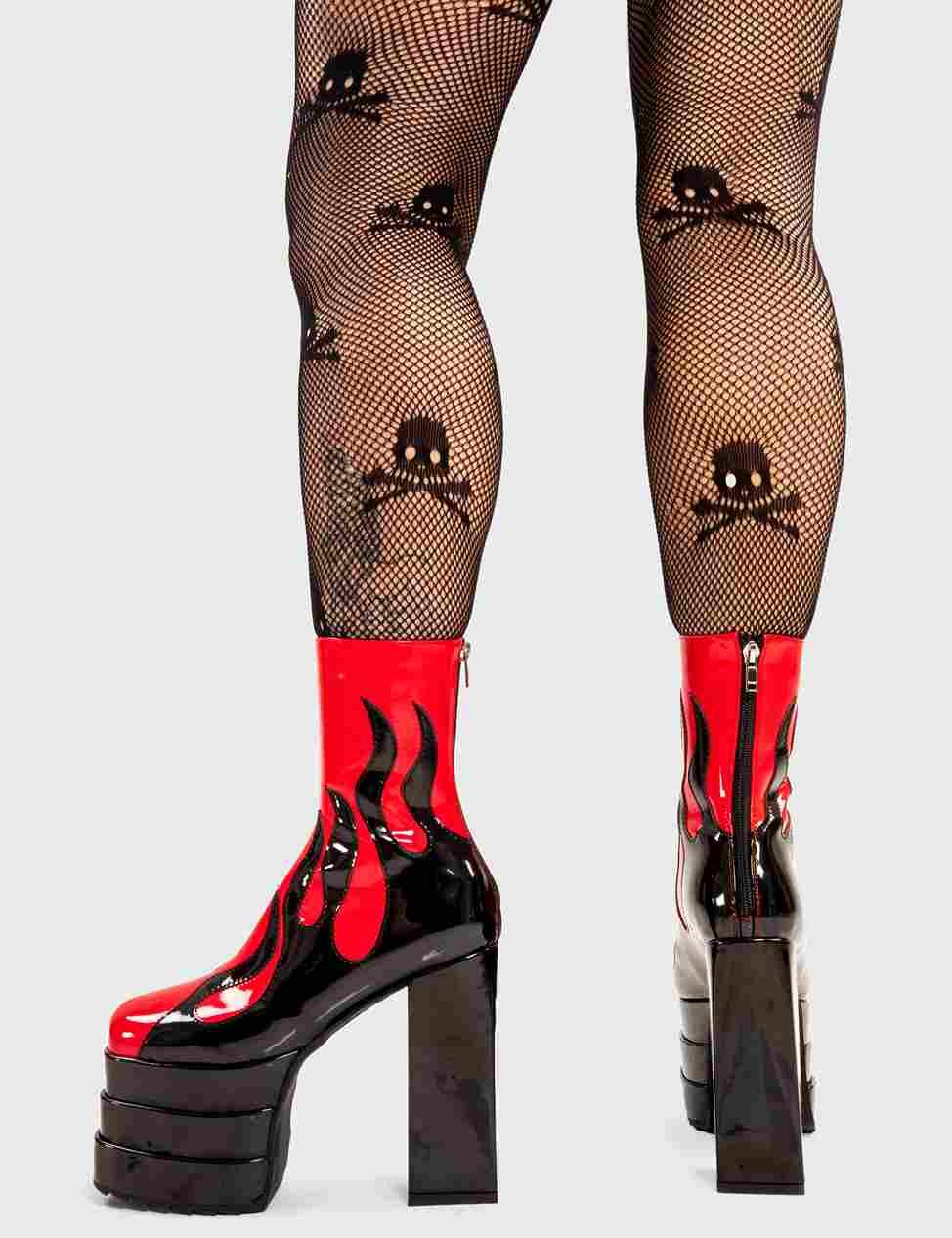 Reborn Platform Ankle Boots Product Image