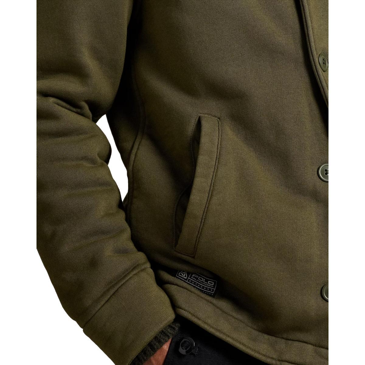 Fleece Deck Jacket Company Olive Product Image