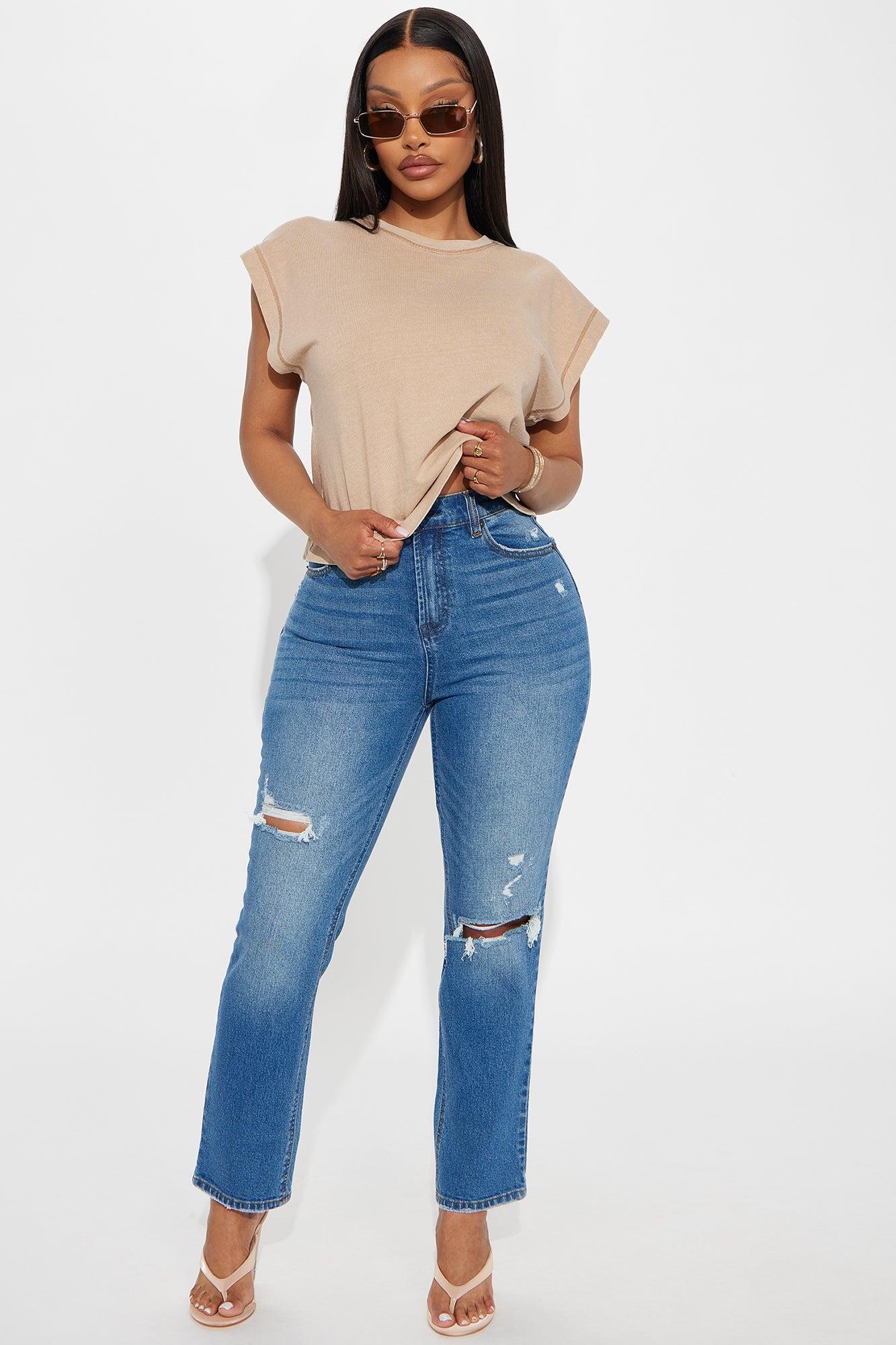 True Exception Crew Neck Tee - Taupe Female Product Image