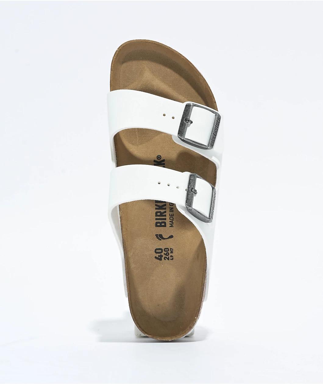 Birkenstock Women's Arizona White Sandals Product Image