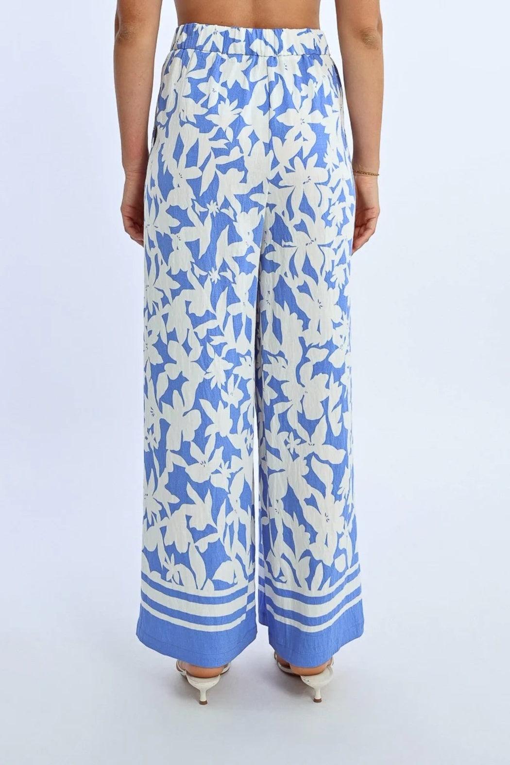 Printed Wide Pants Product Image