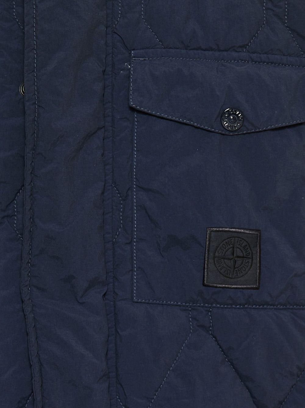 quilted pocket vest Product Image