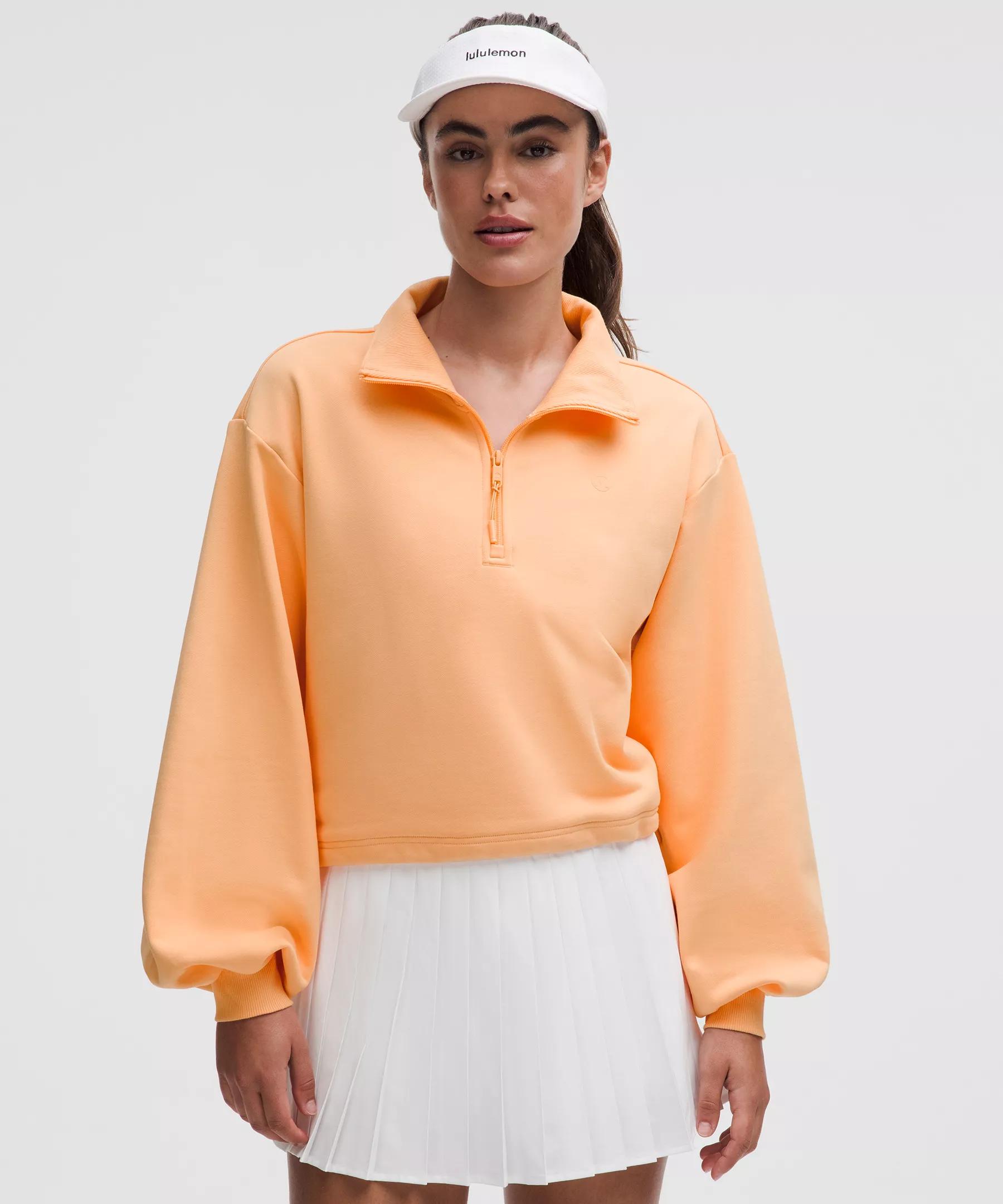 Cotton Terry Tennis Half Zip Product Image