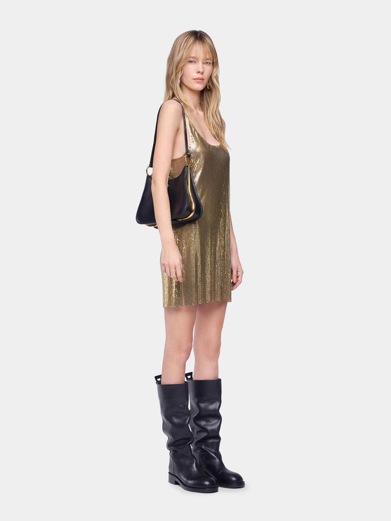 MINI TANK TOP DRESS IN MESH Product Image