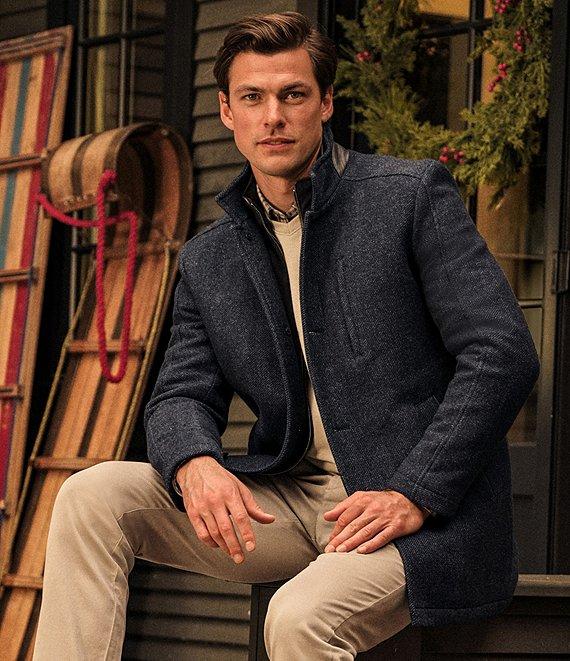 Johnston & Murphy Upton Wool Blend Car Coat Product Image