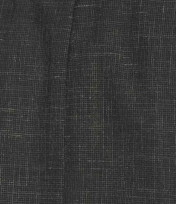 Hart Schaffner Marx Chicago Classic Fit Flat Front Solid Linen Blend 2-Piece Suit Product Image