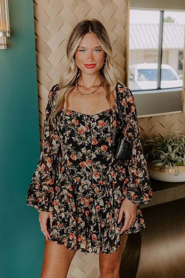 Romantic Notion Floral Romper Product Image