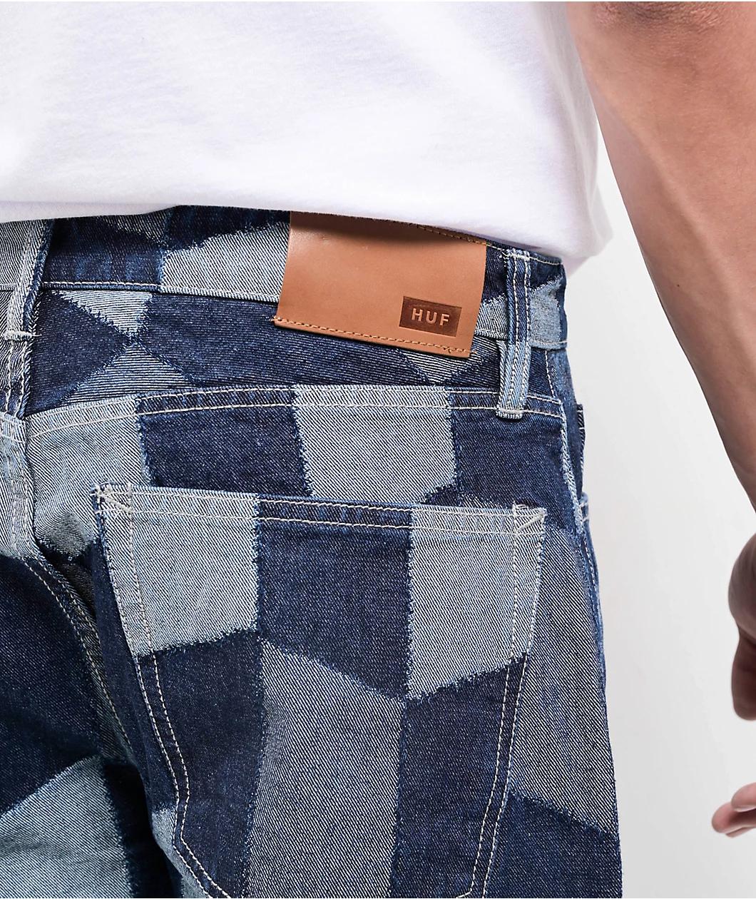 HUF Patchwork Denim Pants Product Image