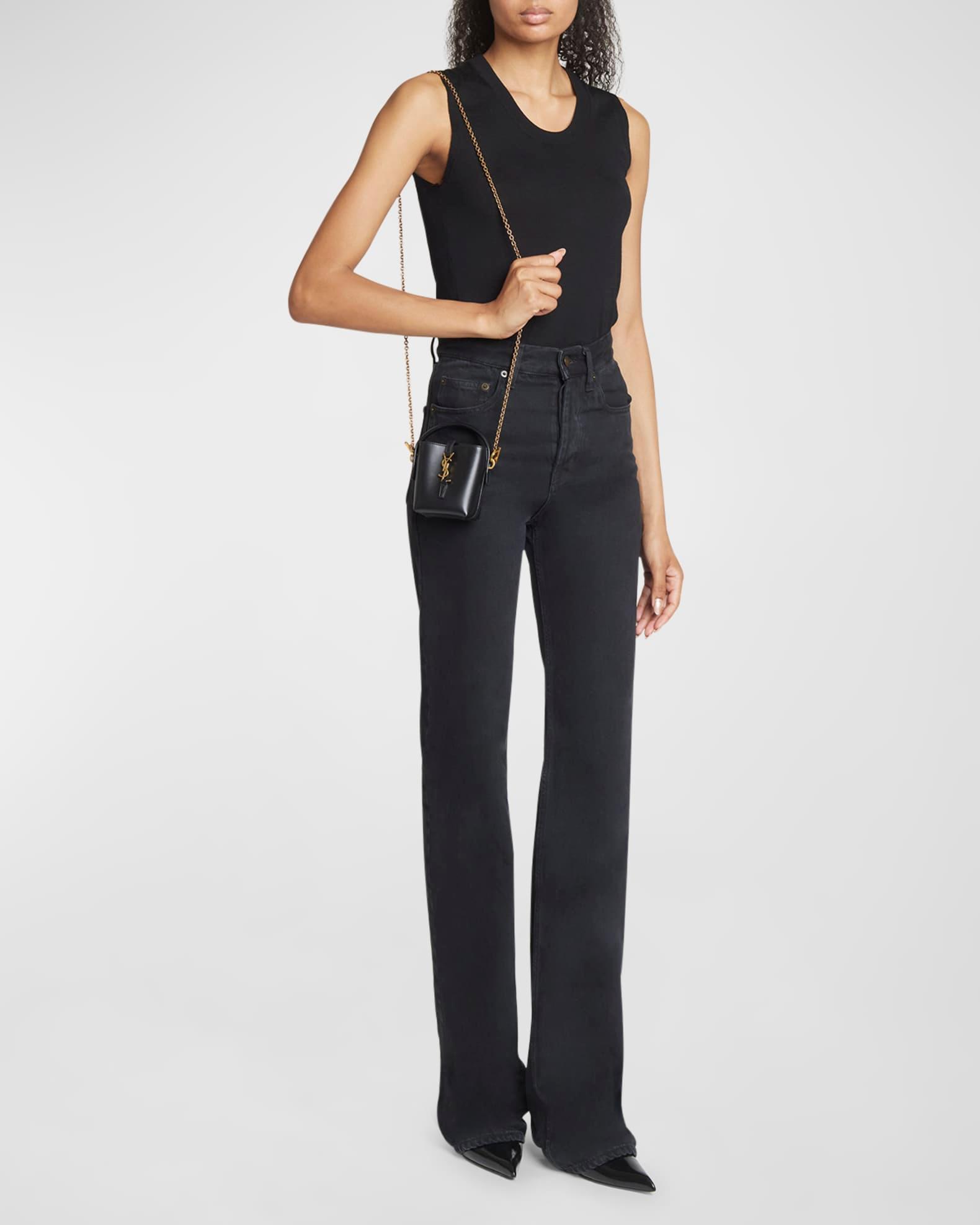 Le 37 Micro YSL Leather Bucket Bag Product Image