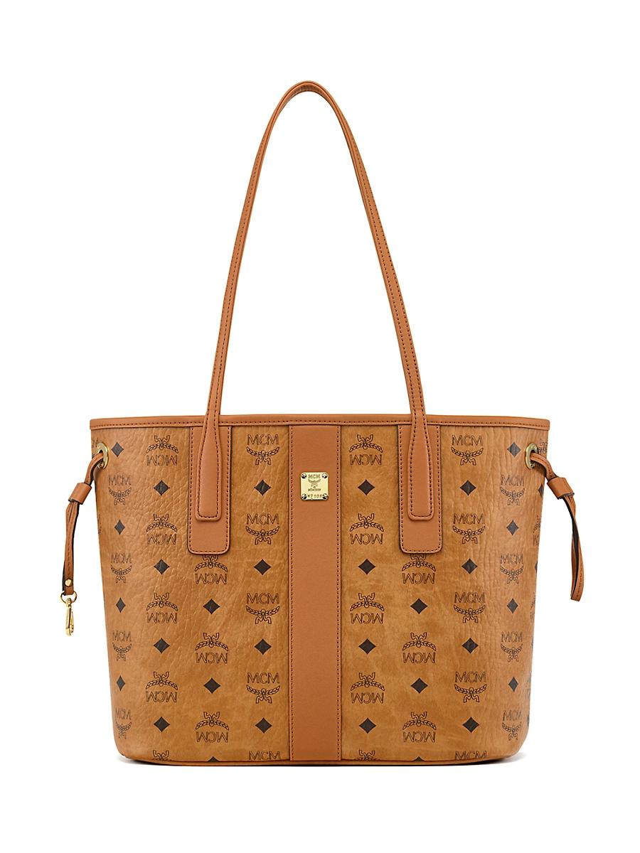 Mcm Liz Small Reversible Visetos Shopper Tote Product Image
