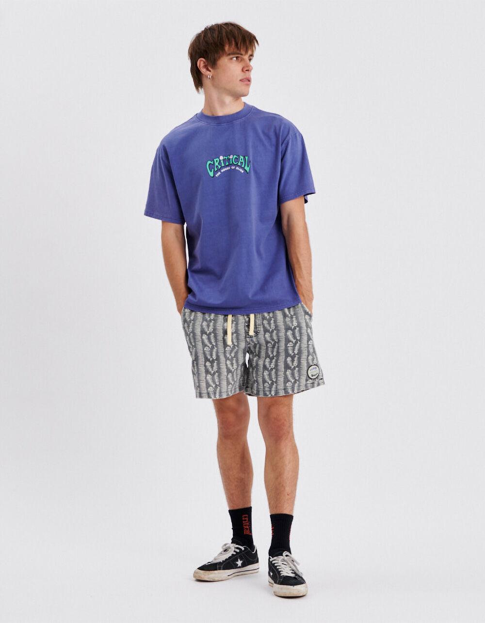 THE CRITICAL SLIDE SOCIETY Depths Mens Tee - PURPLE Product Image