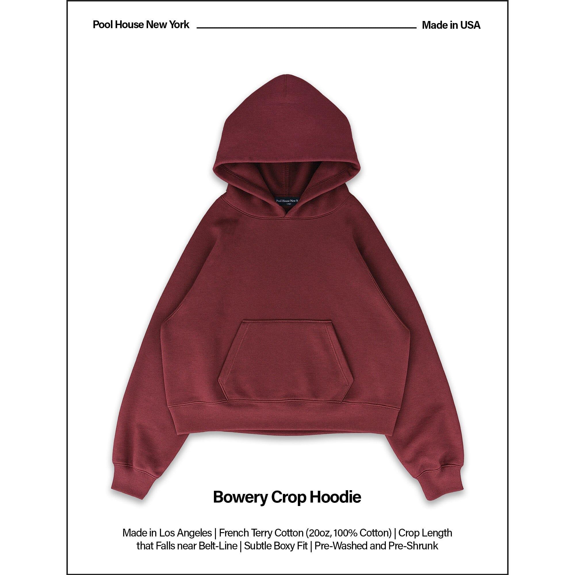 The Bowery Crop Hoodie Male Product Image