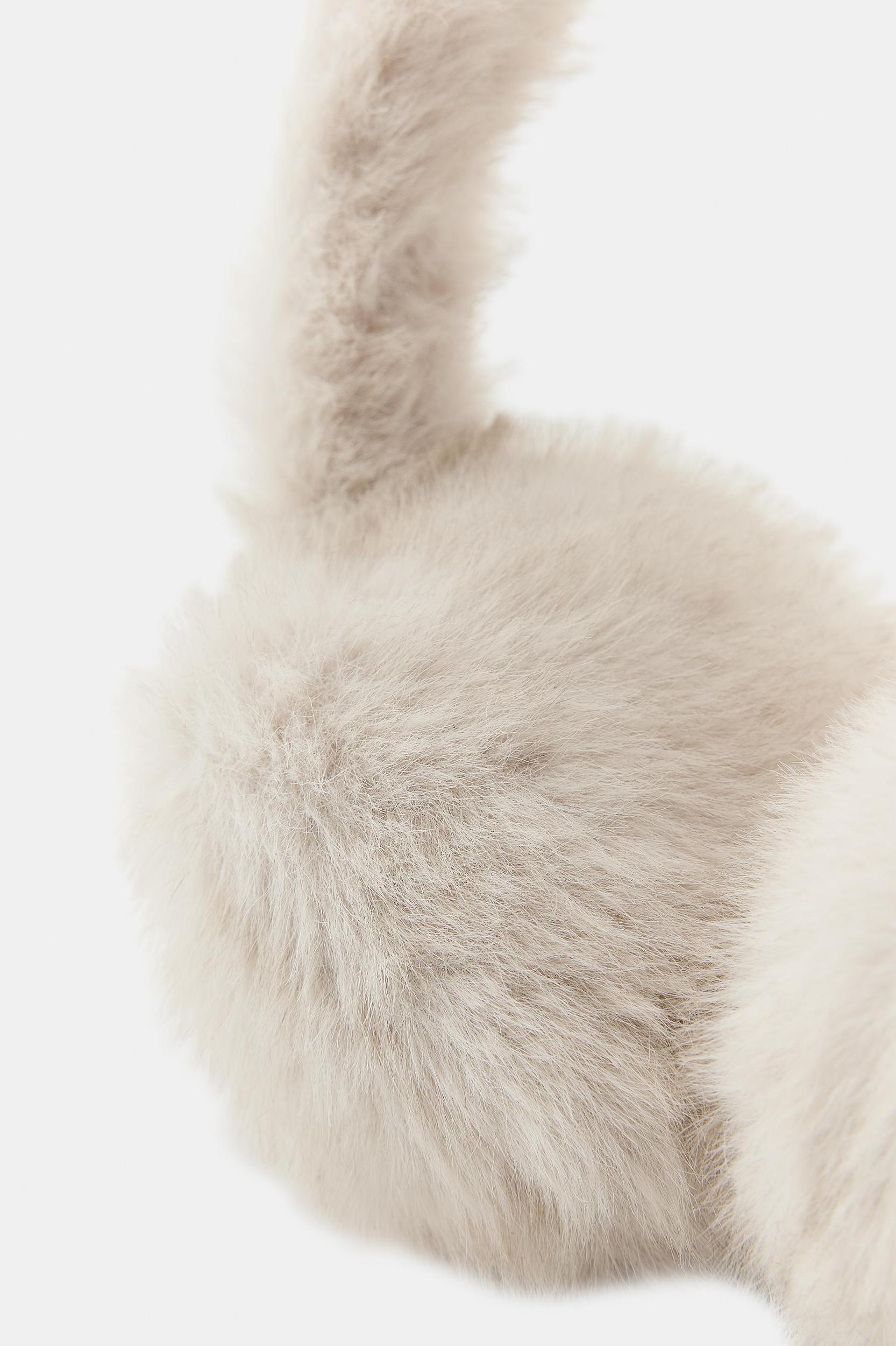 PLAIN FAUX FUR EARMUFFS Product Image
