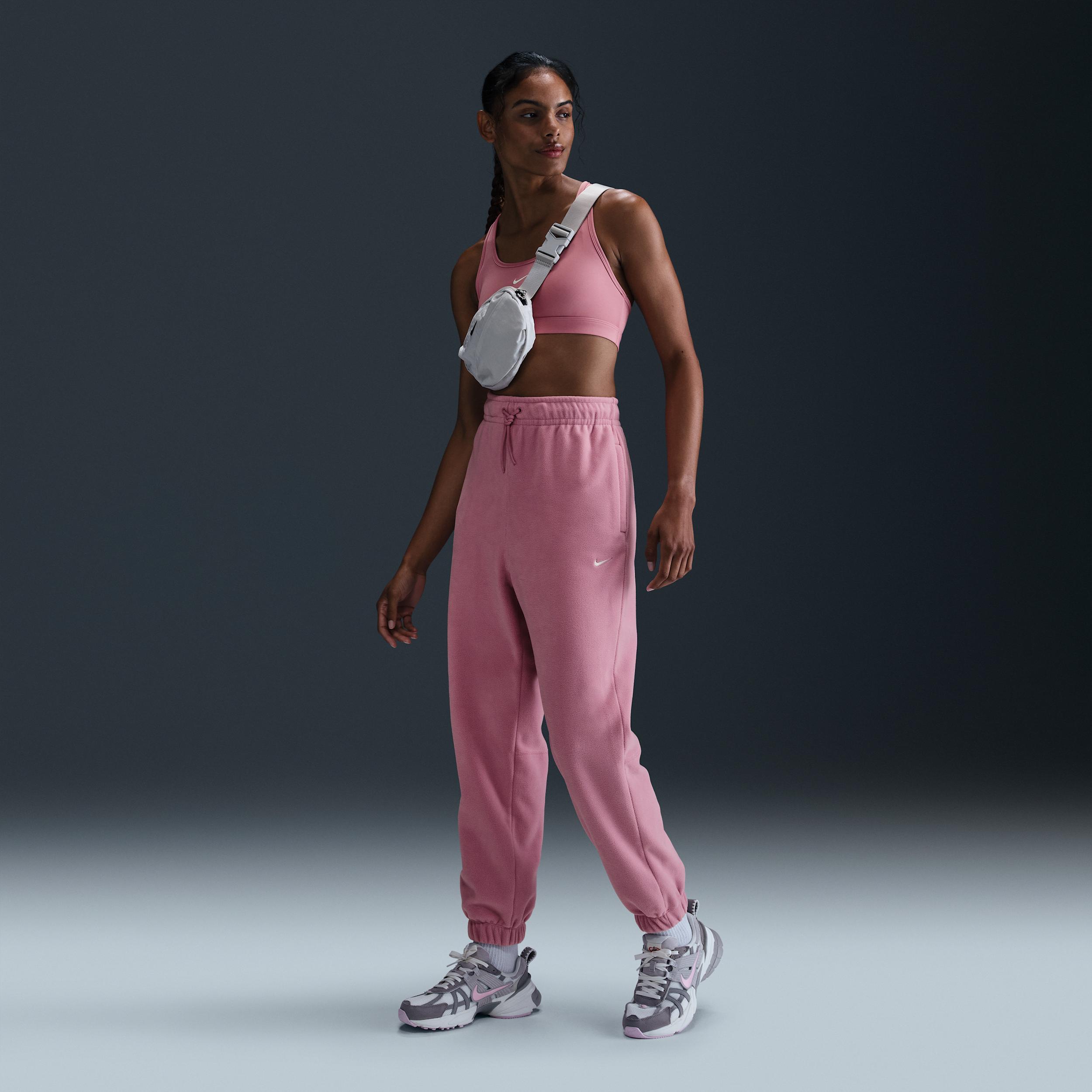 Nike Womens Therma-FIT One Loose Fleece Pants | FB5578-104 Product Image