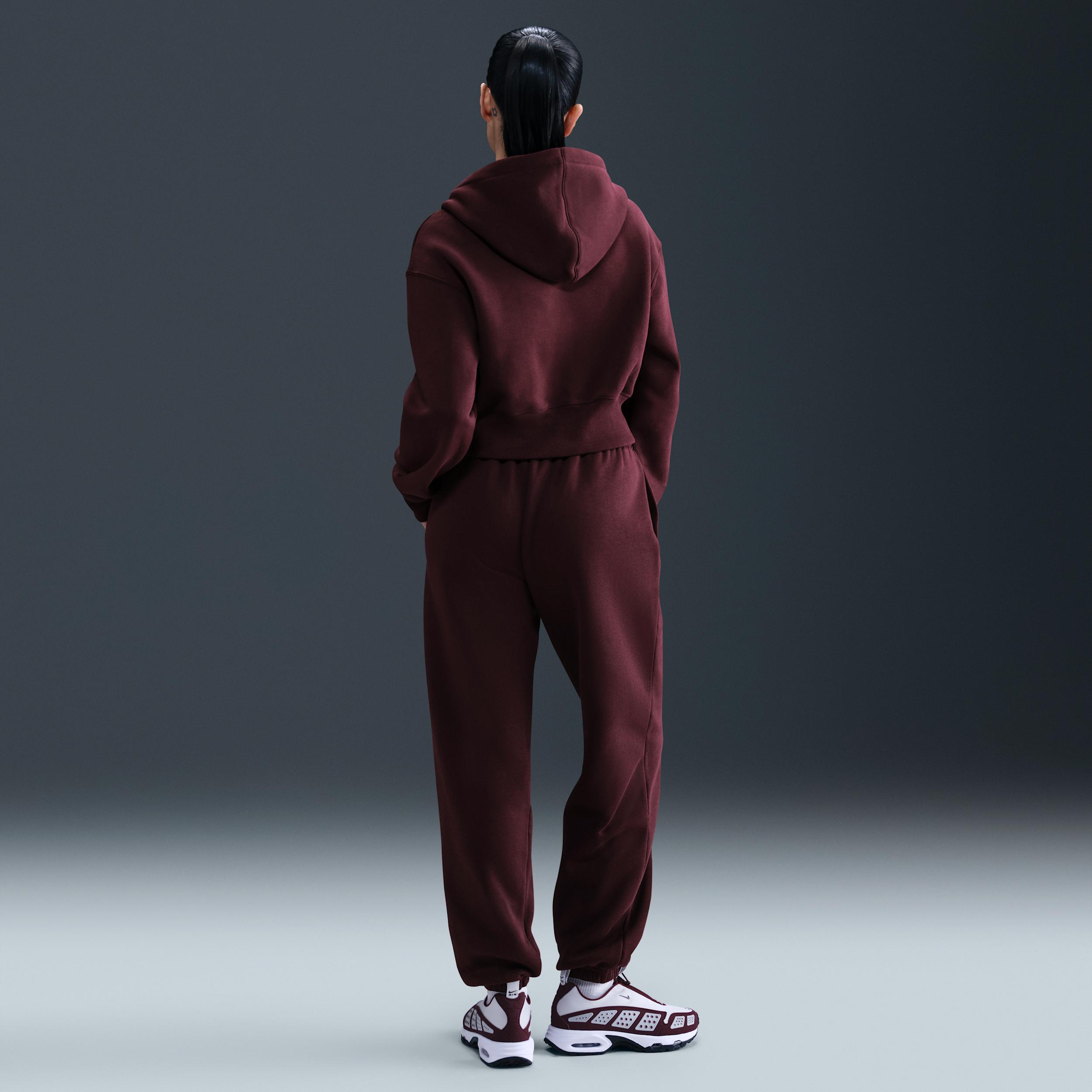 Womens Nike Sportswear Phoenix Fleece High-Waisted Oversized Sweatpants | FZ5996-652 Product Image