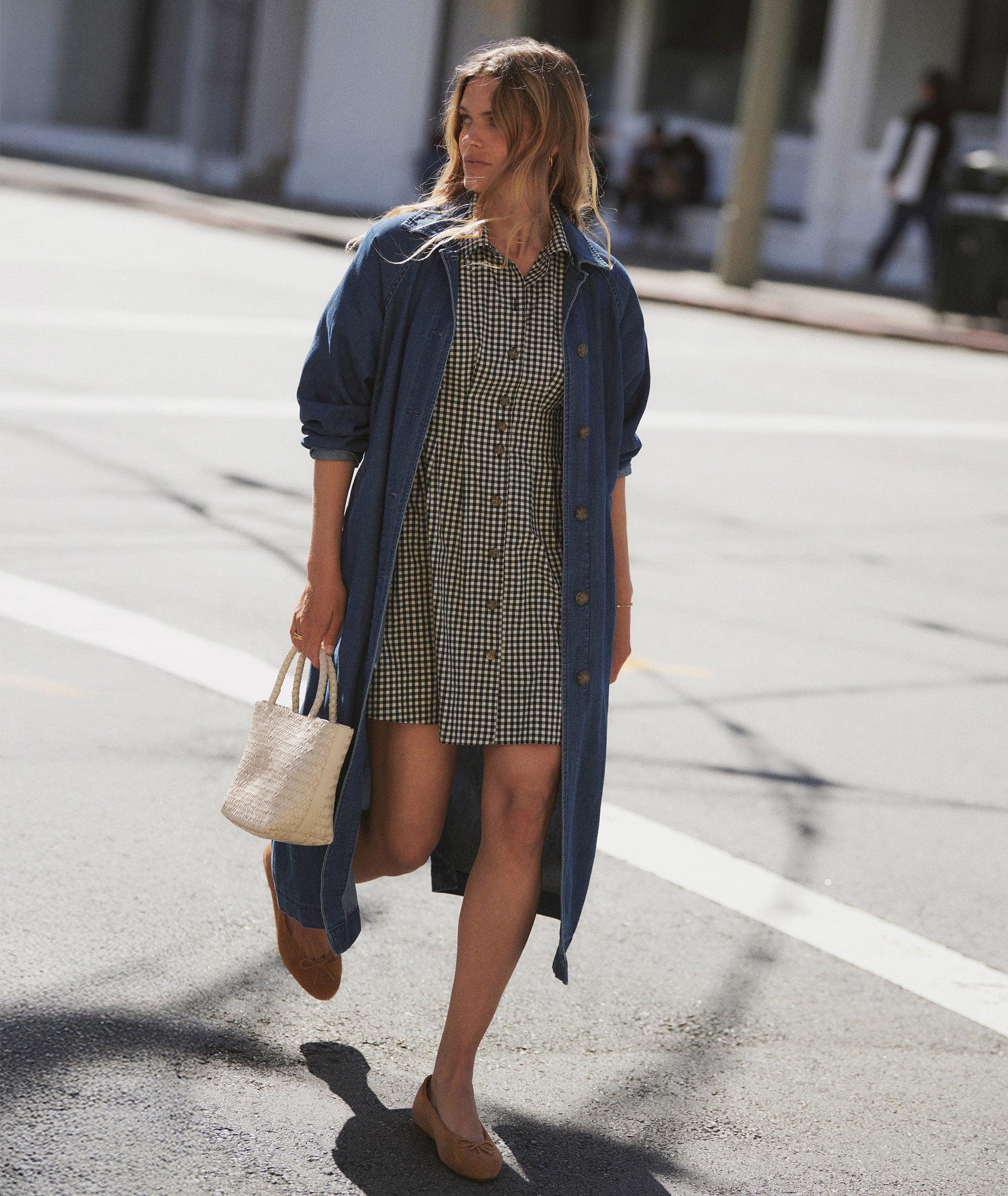 Arden Mini Shirt Dress Product Image