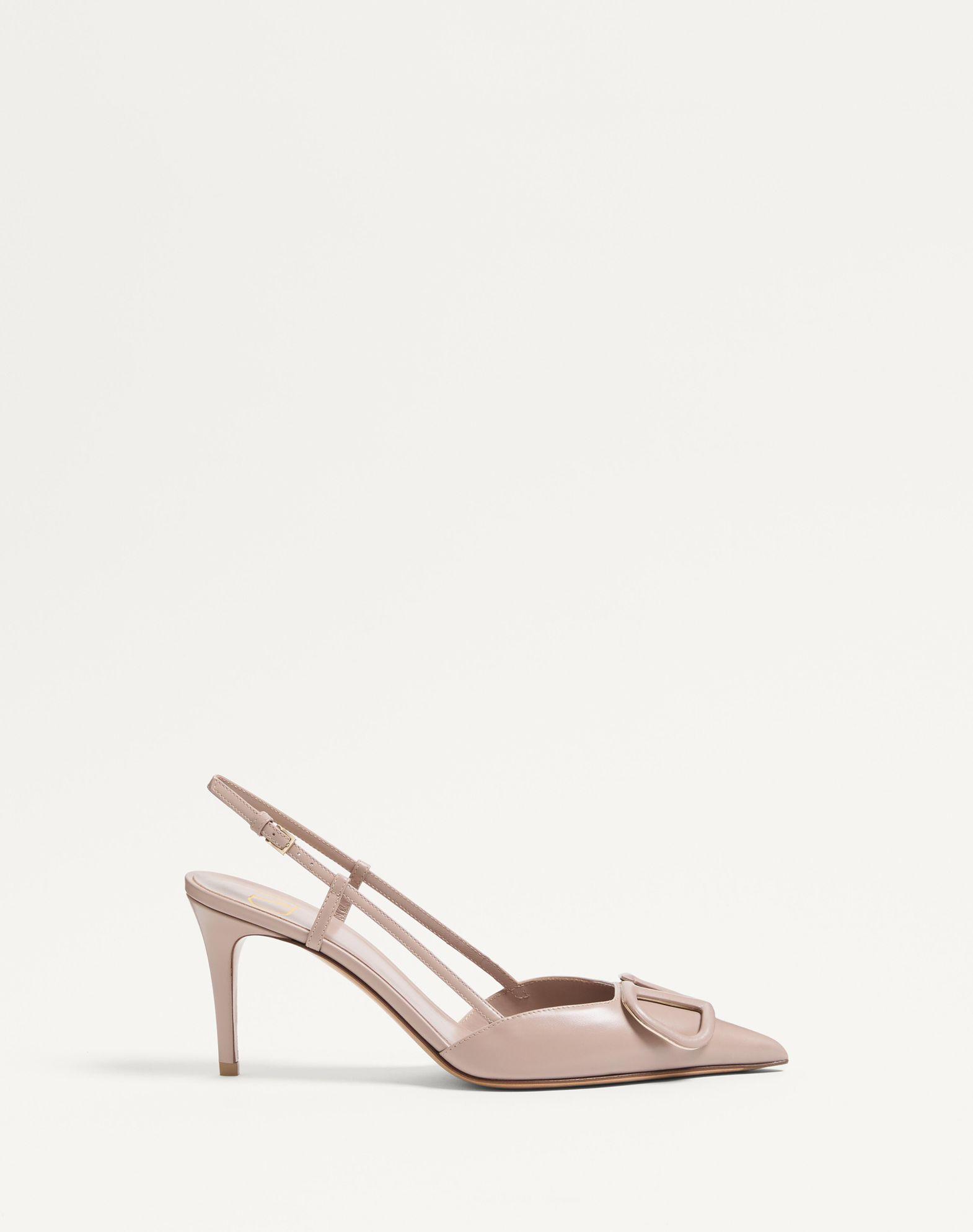 Vlogo Signature Calfskin Slingback Pump 80 Mm / 3.15 In. Product Image