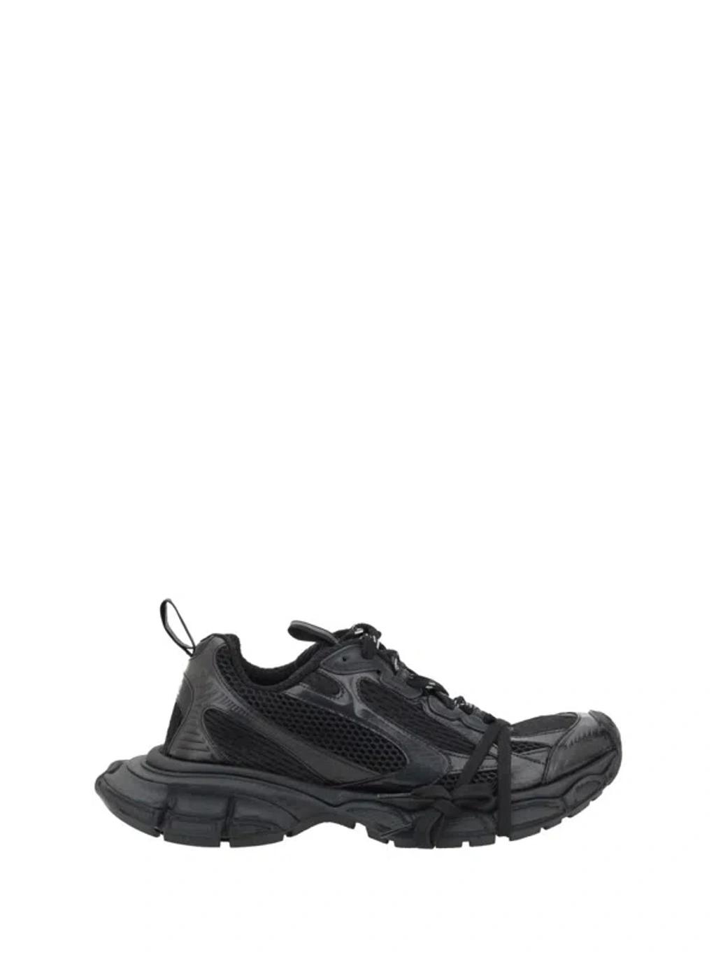 BALENCIAGA Men Black Mesh And Polyurethane 3xl Sneakers Product Image