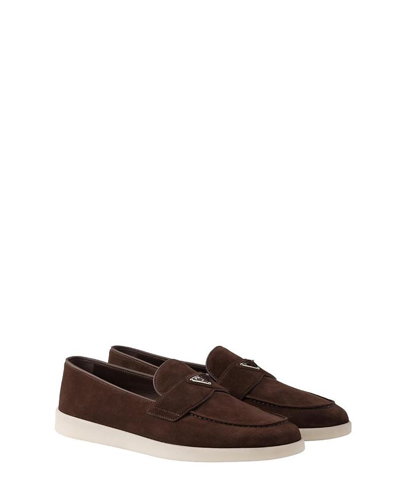 Prada Mens Suede Loafers Product Image